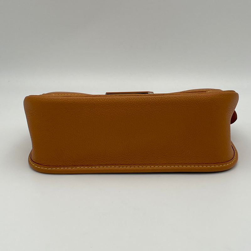 Buci Shoulder bag in Epi leather, Silver Hardware