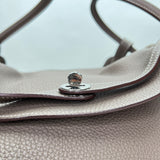 Lindy 34 Shoulder bag in Clemence Taurillon leather, Palladium Hardware