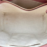 Swing Mini Top handle bag in Calfskin, Light Gold Hardware