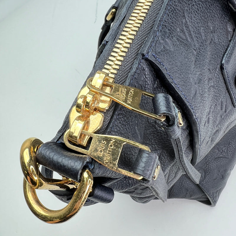 Lumineuse  PM Top handle bag in Monogram Empreinte leather, Gold Hardware