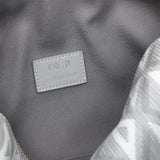 Lingot Diamond 22 Crossbody bag in Coated canvas, Silver Hardware