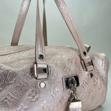 Comete Top handle bag in Monogram Empreinte leather, Silver Hardware