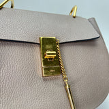 Drew Crossbody bag in Calfskin, Gold Hardware