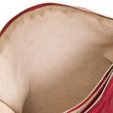 Trio Chain Large Shoulder bag in Calfskin, Silver Hardware