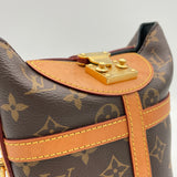 Duffle Top handle bag in Monogram coated canvas, Gold Hardware