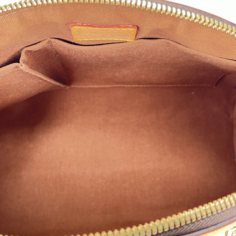 Tivoli PM Top handle bag in Monogram coated canvas, Gold Hardware