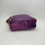 Day Hobo bag L36cm x W37 x 13cm Shoulder bag in Goat leather, Silver Hardware