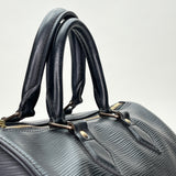Vintage Speedy 30 Top handle bag in Epi leather, Gold Hardware