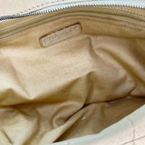 Vintage Chocolate Bar Boston Shoulder bag in Calfskin, Silver Hardware