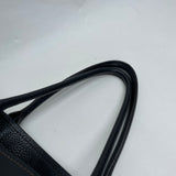 Shoulder Top handle bag in Calfskin, Silver Hardware