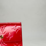 Elise Wallet Wallet in Monogram Vernis leather, Gold Hardware