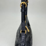 Matelasse shoulder bag 24cm x 16cm x 9cm Shoulder bag in Goat leather, Gold Hardware