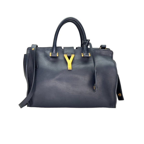 Chyc Small Top handle bag in Calfskin, Gold Hardware