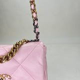 C19 Small Shoulder bag in Lambskin, Mixed Hardware