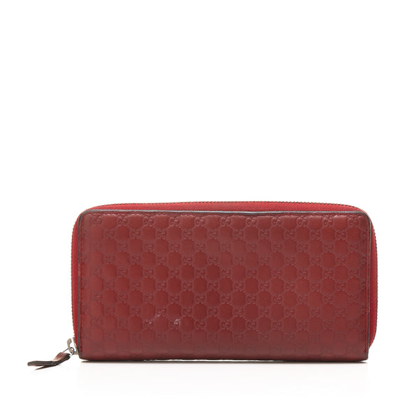 Long Wallet in Guccissima leather, Silver Hardware