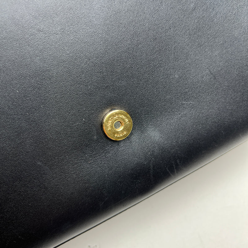 Kate Tassel Small Shoulder bag in Calfskin, Gold Hardware