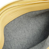 Shoulder bag in Calfskin, Gold Hardware