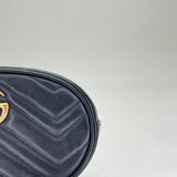 GG Marmont Belt bag in Calfskin, Gold Hardware