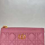 Caro Every Dior Pouch On Chain Crossbody bag in Calfskin, Gold Hardware