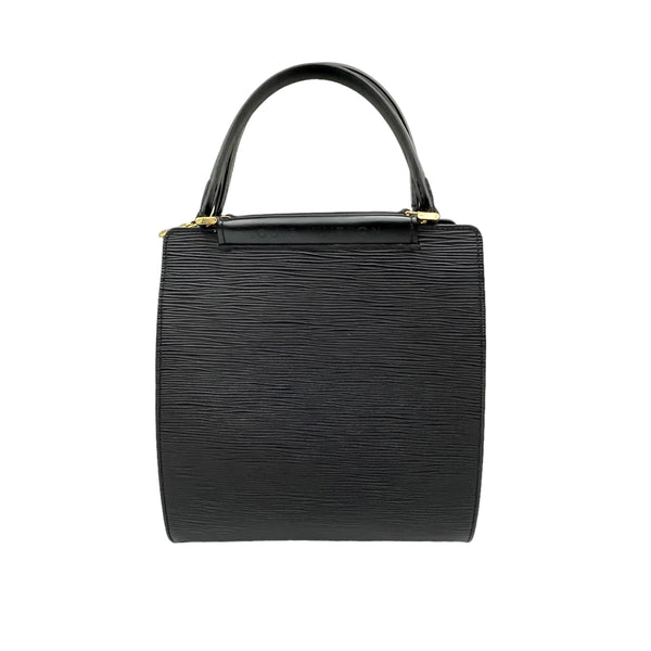 Figari PM Top handle bag in Epi leather, Gold Hardware