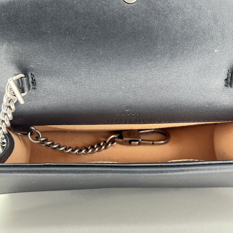 Dionysus Mini Crossbody bag in Velvet, Silver Hardware