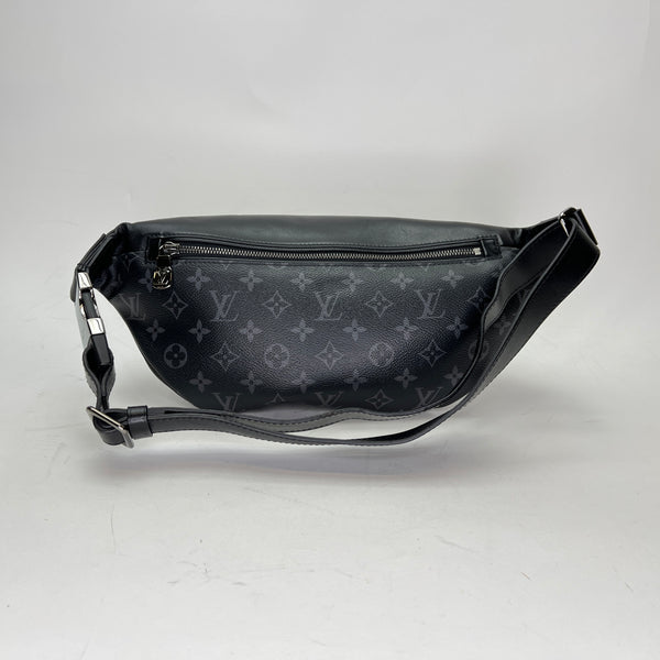 Discovery Bumbag PM Belt bag in Monogram coated canvas, Silver Hardware