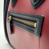 Luggage Micro Top handle bag in Calfskin, Gold Hardware