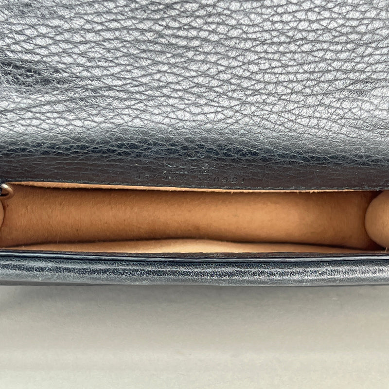 DIONYSUS SUPER MINI CHAIN SHOULDER BAG Mini Crossbody bag in Calfskin, Silver Hardware