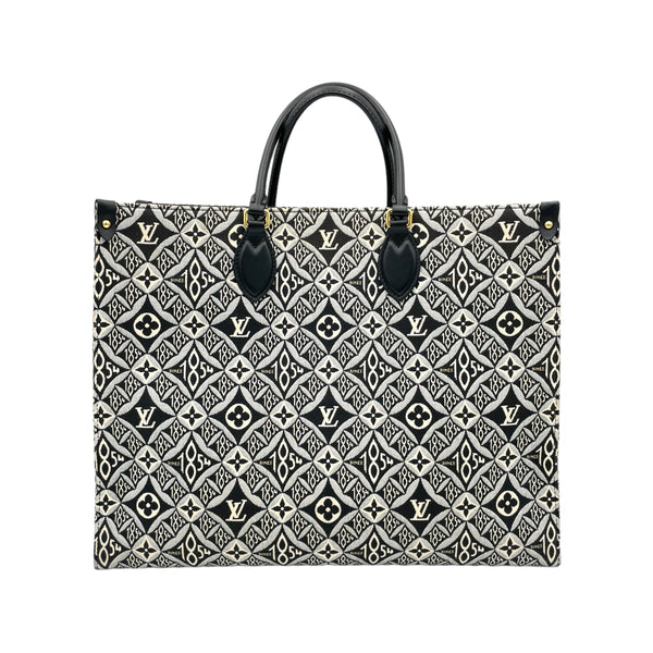 Since 1854 Onthego GM Tote bag in Jacquard, Gold Hardware