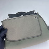 Sac Herbag 31 Top handle bag in Canvas, Palladium Hardware