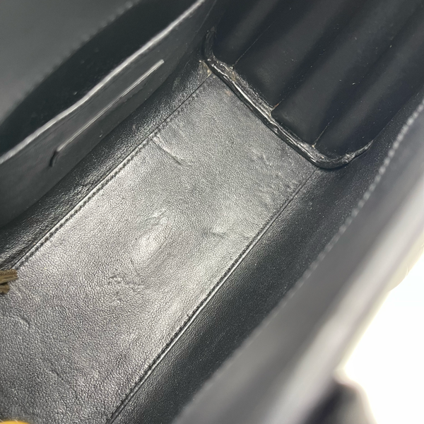 Sac De Jour Nano Top handle bag in Calfskin, Gold Hardware