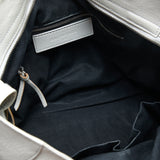 Balenciaga Metallic Edge Velo Top handle bag in Distressed leather, Gold Hardware