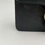 GG Interlock Flap Crossbody bag in Calfskin, Gold Hardware