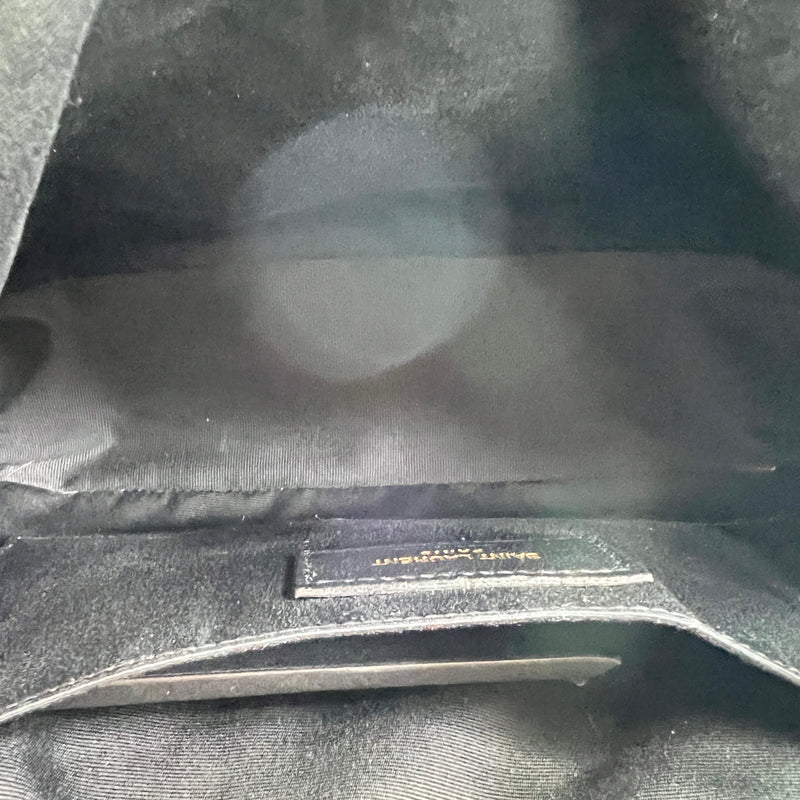 Lou Camera Crossbody bag in Calfskin, Gold Hardware