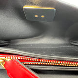 V Ring Flap Shoulder bag in Calfskin, Gold Hardware