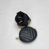 New Wave Multi-Pochette Shoulder bag in Calfskin, Gold Hardware