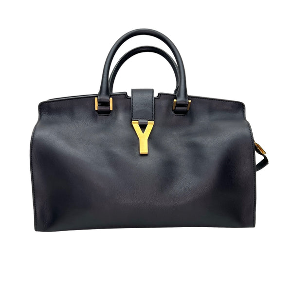 Chyc Sac Top Handle Bag Large Top handle bag in Calfskin, Gold Hardware