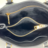 Top handle bag in Calfskin, Gold Hardware