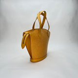 Saint Jacques PM Top handle bag in Epi leather, Gold Hardware