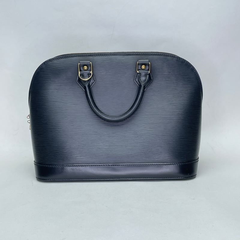 Alma PM Top handle bag in Epi leather, Gold Hardware