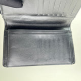 Boy Wallet in Caviar leather, Ruthenium Hardware