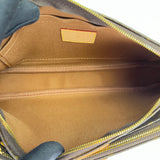 Multi Pochette Accessoires Shoulder bag in Monogram coated canvas, Gold Hardware