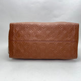 Lumineuse PM Top handle bag in Monogram Empreinte leather, Gold Hardware