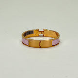 Clic H Bracelet Enamel Jewellery Accessories in Others, Gold Hardware