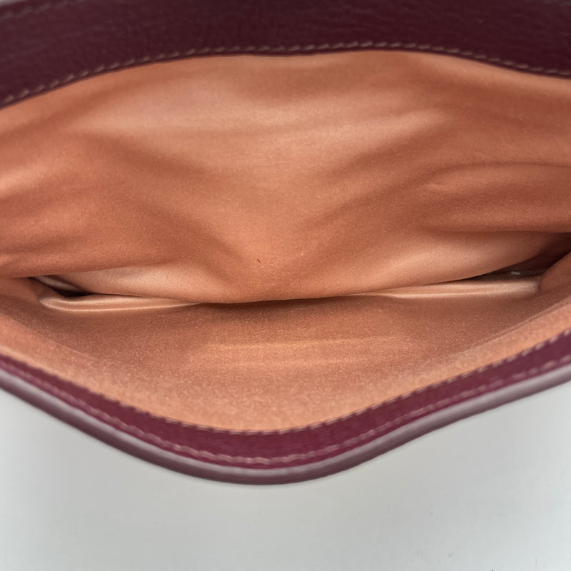 Top Handle handbag Top handle bag in Calfskin, Gold Hardware