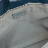 Cerf Tote Bag in Calfskin, Silver Hardware