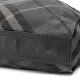 Buckleigh Packable Tote bag in Nylon, Gunmetal Hardware