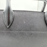 Esplanade Top handle bag in Saffiano leather, Gold Hardware