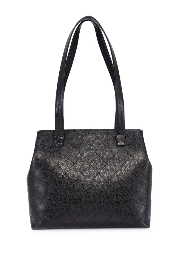 Other CC Top Handle Bag in Caviar Leather,  Hardware