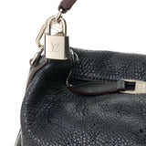 Selene Shoulder bag in Mahina leather, Silver Hardware